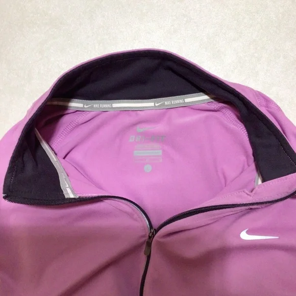 Nike Dri-Fit Lavender Long Sleeve Shirt, Size Large - Picture 12 of 12